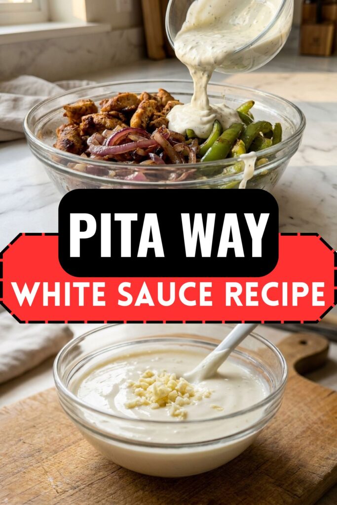 Pita Way White Sauce Recipe
