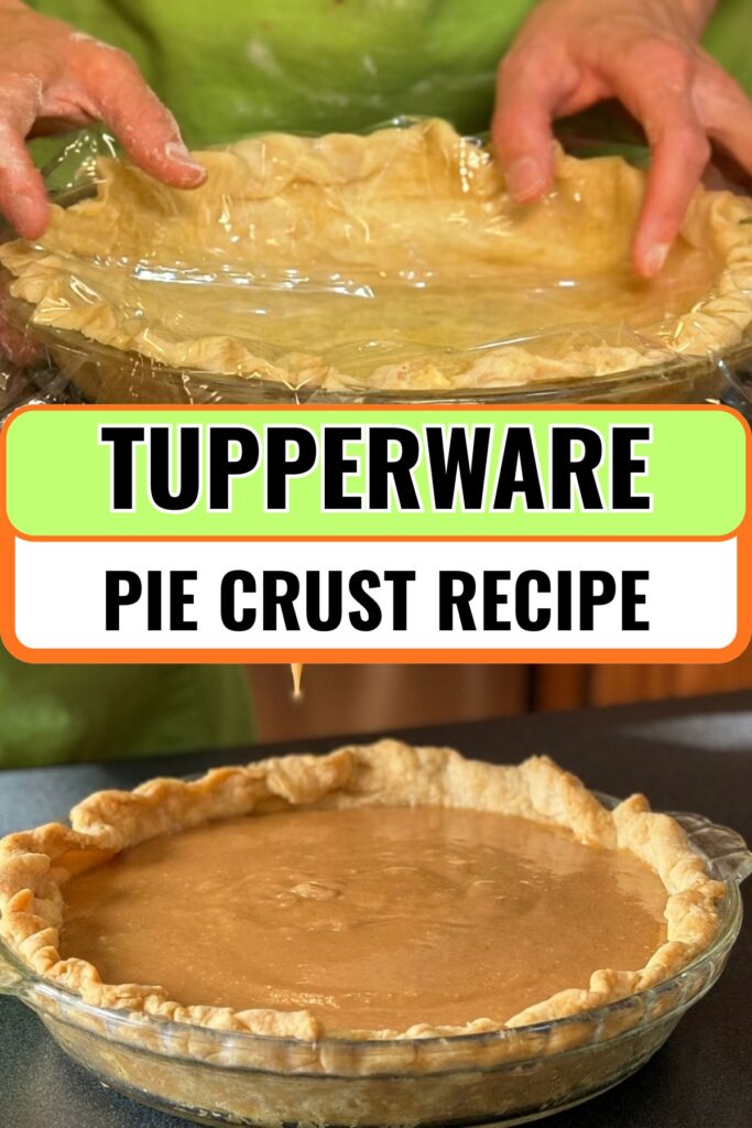 Tupperware Pie Crust