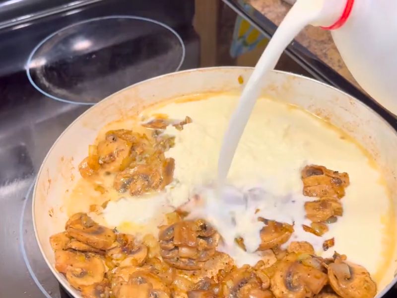 Add Cream and Reduce