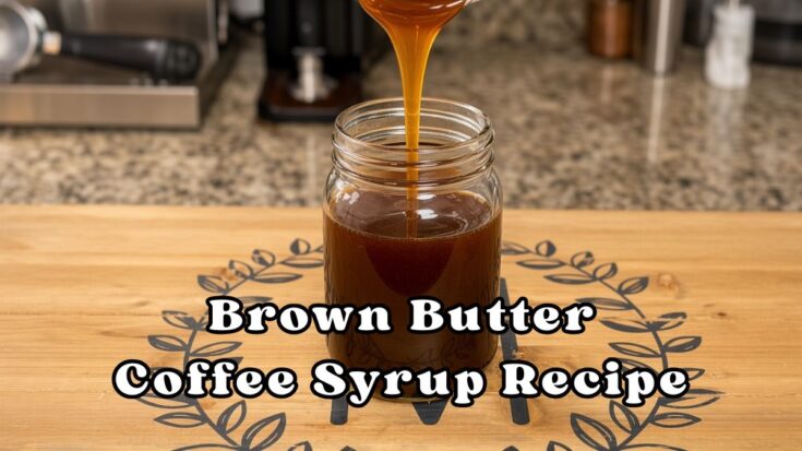 Brown Butter Coffee Syrup Recipe
