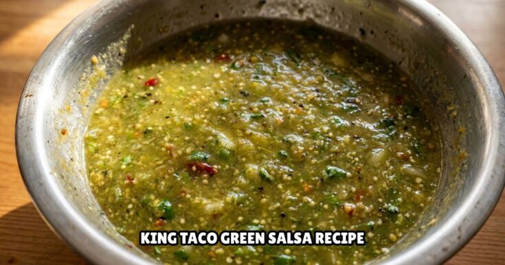 King Taco Green Salsa Recipe