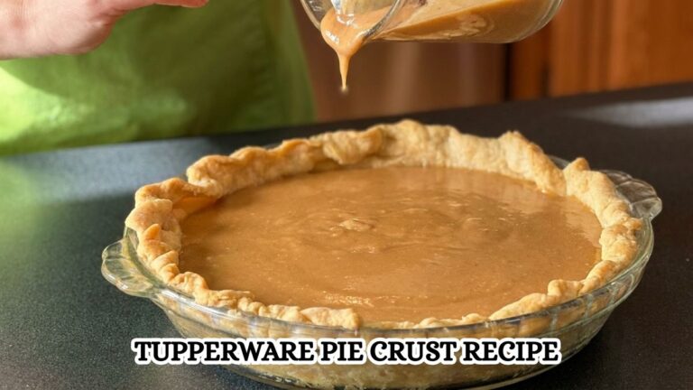 Tupperware Pie Crust Recipe