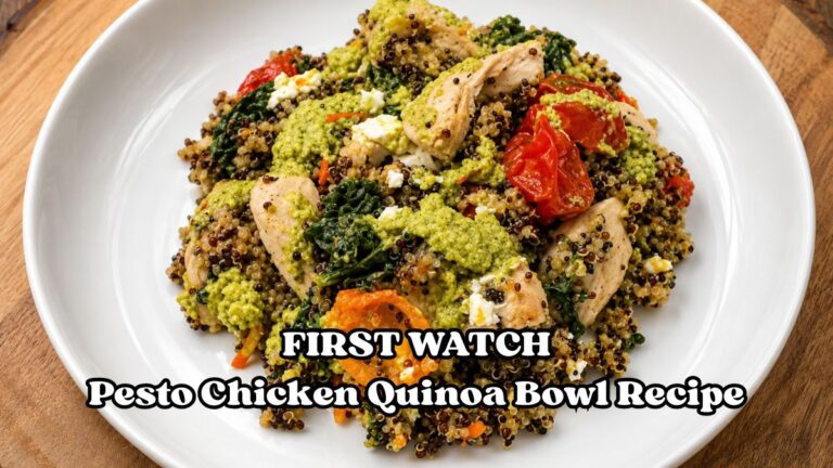 First Watch Pesto Chicken Quinoa Bowl Recipe