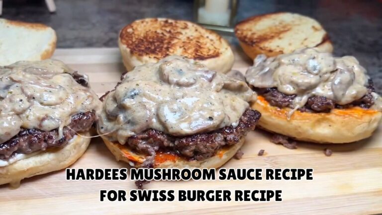 Hardees Mushroom Sauce Recipe For Swiss Burger Recipe