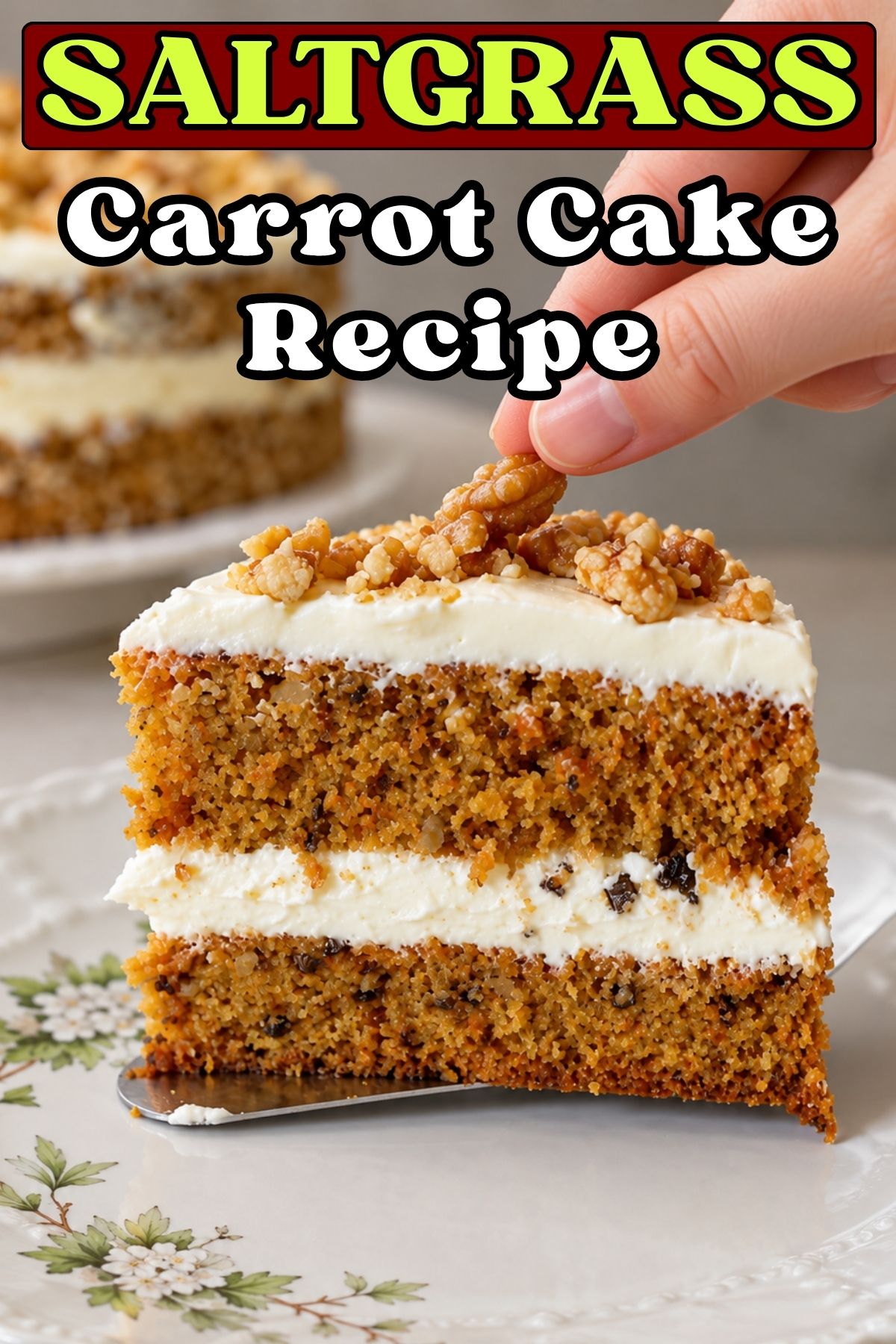 Saltgrass Carrot Cake Recipe - sierratable.com